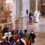 Hirrlingen 06.02.2023
Fasnet, Narrenmesse Orginalen Hirrlinger Schlosshexen, Kirche
FOTO: ULMER
xxNOxMODELxRELEASExx