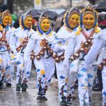 Hirrlingen 06.02.2023
Fasnet, Umzug Orginalen Hirrlinger Schlosshexen: Moofanger Bierlingen
FOTO: ULMER
xxNOxMODELxRELEASExx