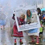 Hirrlingen 06.02.2023
Fasnet, Umzug Orginalen Hirrlinger Schlosshexen, Wengert Hexen Rottenburg
FOTO: ULMER
xxNOxMODELxRELEASExx