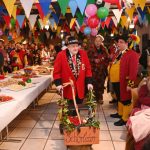Hirrlingen 06.02.2023
Fasnet, Zunftmeisterempfang Orginalen Hirrlinger Schlosshexen im Buergersaal
Ehrenvorstand Adolf Zug
FOTO: ULMER
xxNOxMODELxRELEASExx