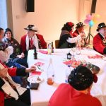 Hirrlingen 06.02.2023
Fasnet, Zunftmeisterempfang Orginalen Hirrlinger Schlosshexen im Buergersaal
FOTO: ULMER
xxNOxMODELxRELEASExx