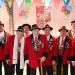 Hirrlingen 06.02.2023
Fasnet, Zunftmeisterempfang Orginalen Hirrlinger Schlosshexen im Buergersaal, Gruppenbild Vorstandschaft, Vorstand
FOTO: ULMER
xxNOxMODELxRELEASExx