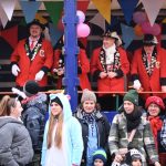 Hirrlingen 06.02.2023
Fasnet, Umzug Orginalen Hirrlinger Schlosshexen: Sprecherwagen Buergermeister Simon Koenig und Vorstand Markus Saile
FOTO: ULMER
xxNOxMODELxRELEASExx