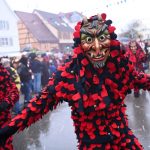 Hirrlingen 06.02.2023
Fasnet, Umzug Orginalen Hirrlinger Schlosshexen
Narrenzunft AHA Weil der Stadt
FOTO: ULMER
xxNOxMODELxRELEASExx