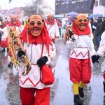 Hirrlingen 06.02.2023
Fasnet, Umzug Orginalen Hirrlinger Schlosshexen, Narrenverein Trochtelfingen
FOTO: ULMER
xxNOxMODELxRELEASExx