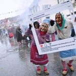 Hirrlingen 06.02.2023
Fasnet, Umzug Orginalen Hirrlinger Schlosshexen, Wengert Hexen Rottenburg
FOTO: ULMER
xxNOxMODELxRELEASExx